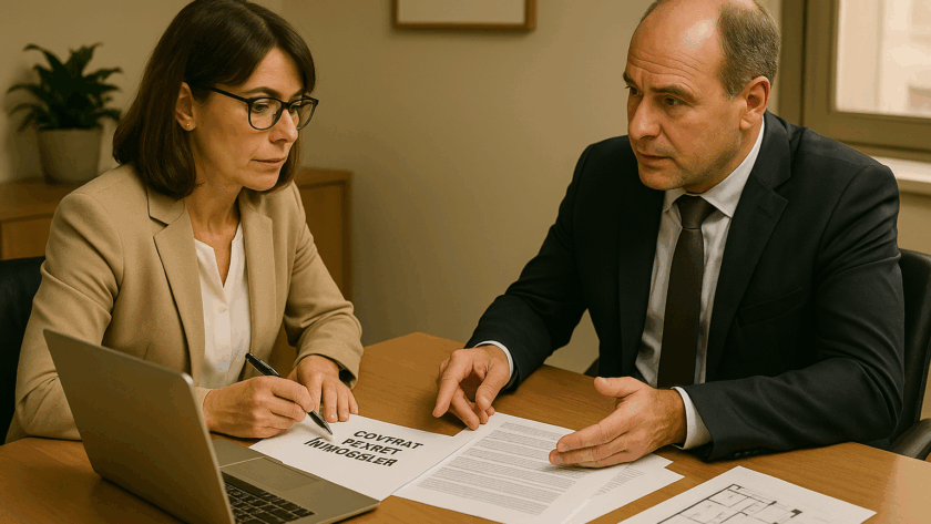 Incontro tra un consulente bancario e il gestore di una SCI per discutere di un contratto di mutuo immobiliare, che illustra una decisione della Corte di Cassazione sul diritto dei consumatori.